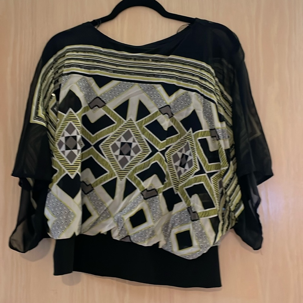 PL black and yellow and grey tunic